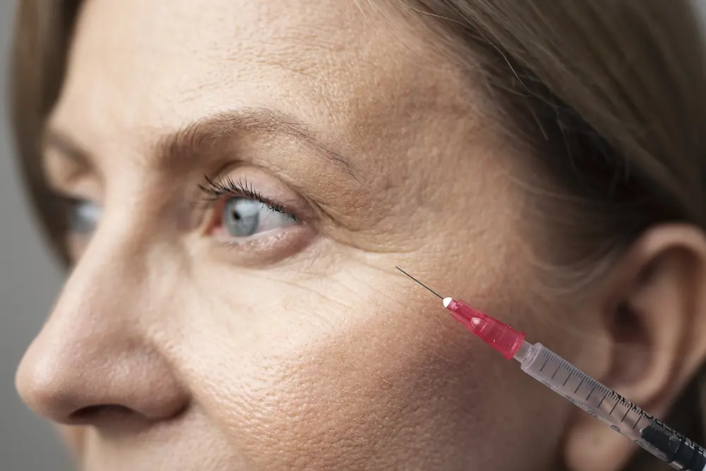 Acide-hyaluronique-geneve-Femme injection acide hyaluronique